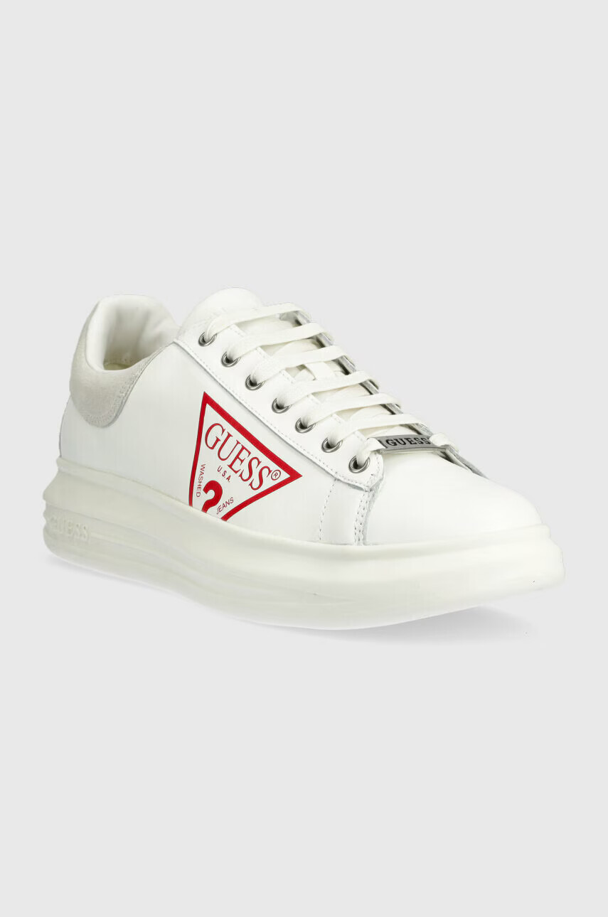 Guess Маратонки VIBO в бяло FM6VIB SUE12 - Pepit.bg