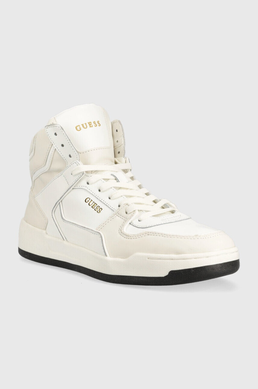 Guess Маратонки Vicenza High в бяло - Pepit.bg