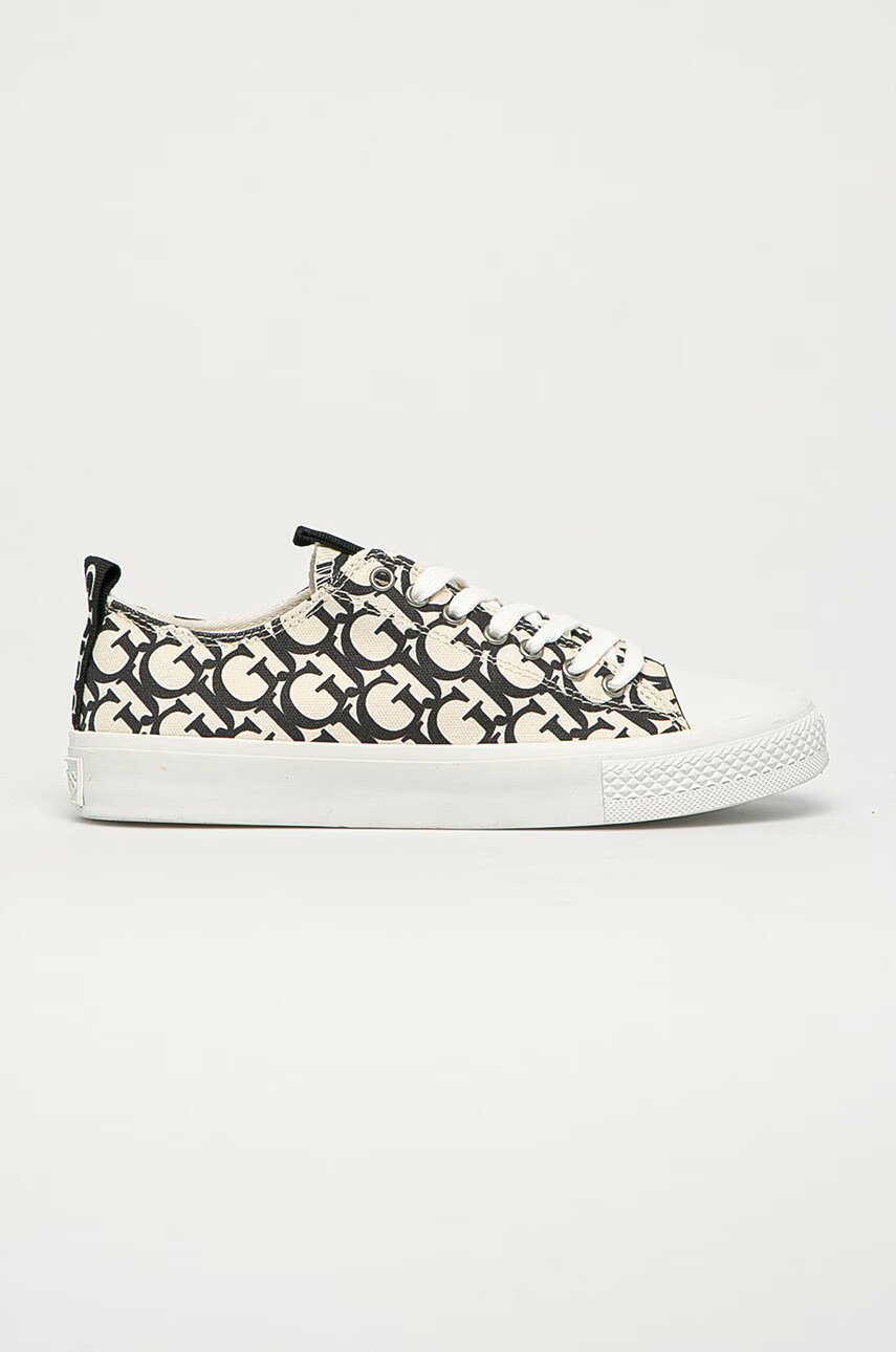 Guess Ниски кецове дамски в бяло - Pepit.bg