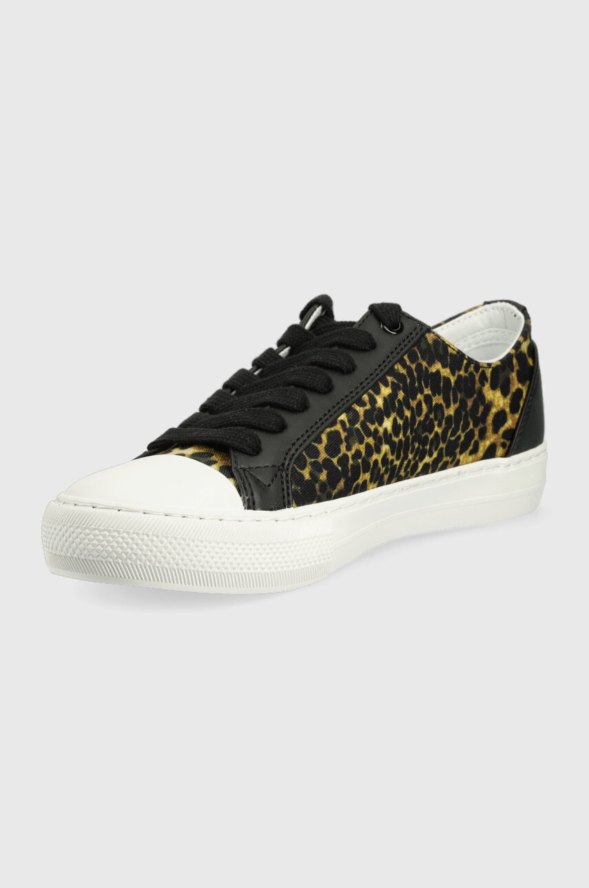 Guess Ниски кецове Passit в черно - Pepit.bg
