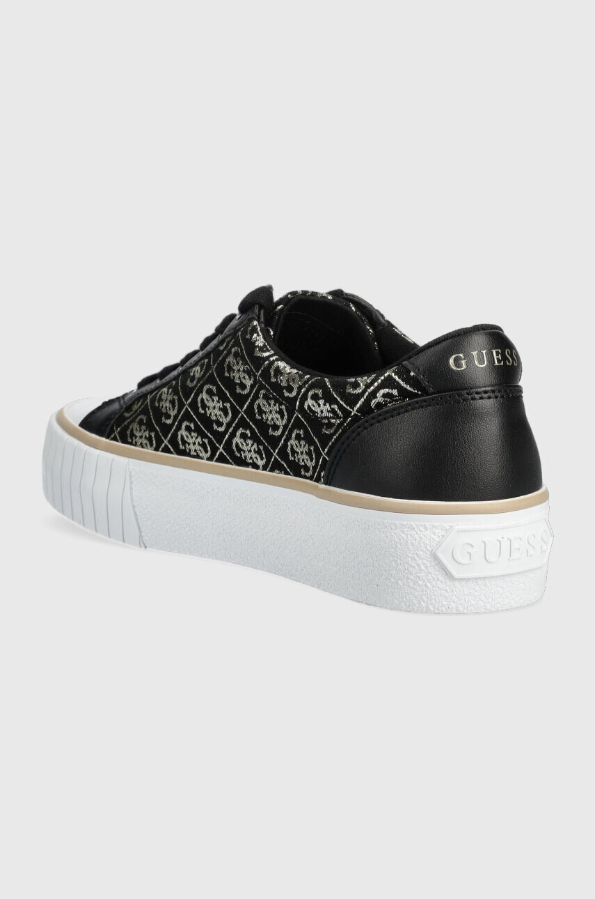 Guess Ниски кецове NORTIN в черно FL6NTN FAL12 - Pepit.bg