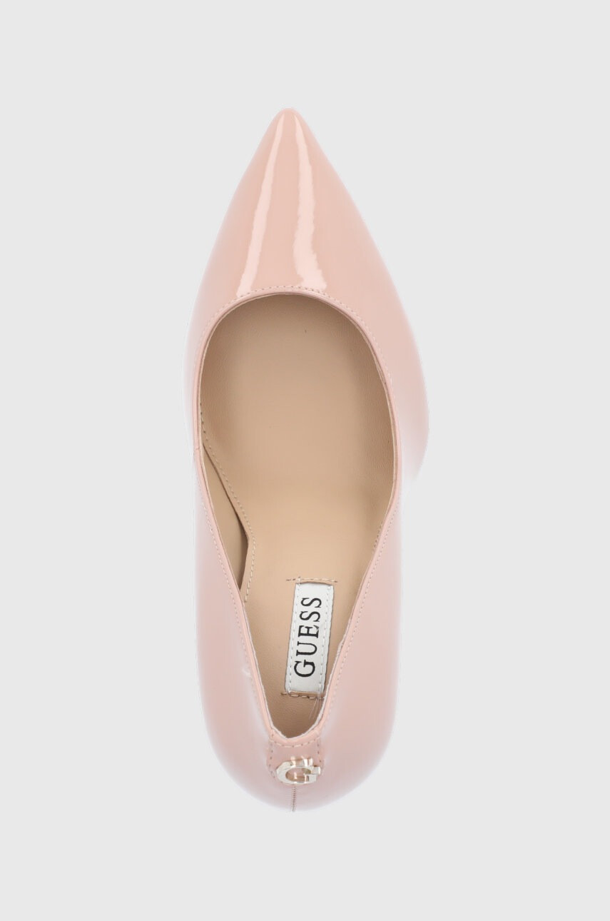 Guess Обувки с висок ток в бежово - Pepit.bg