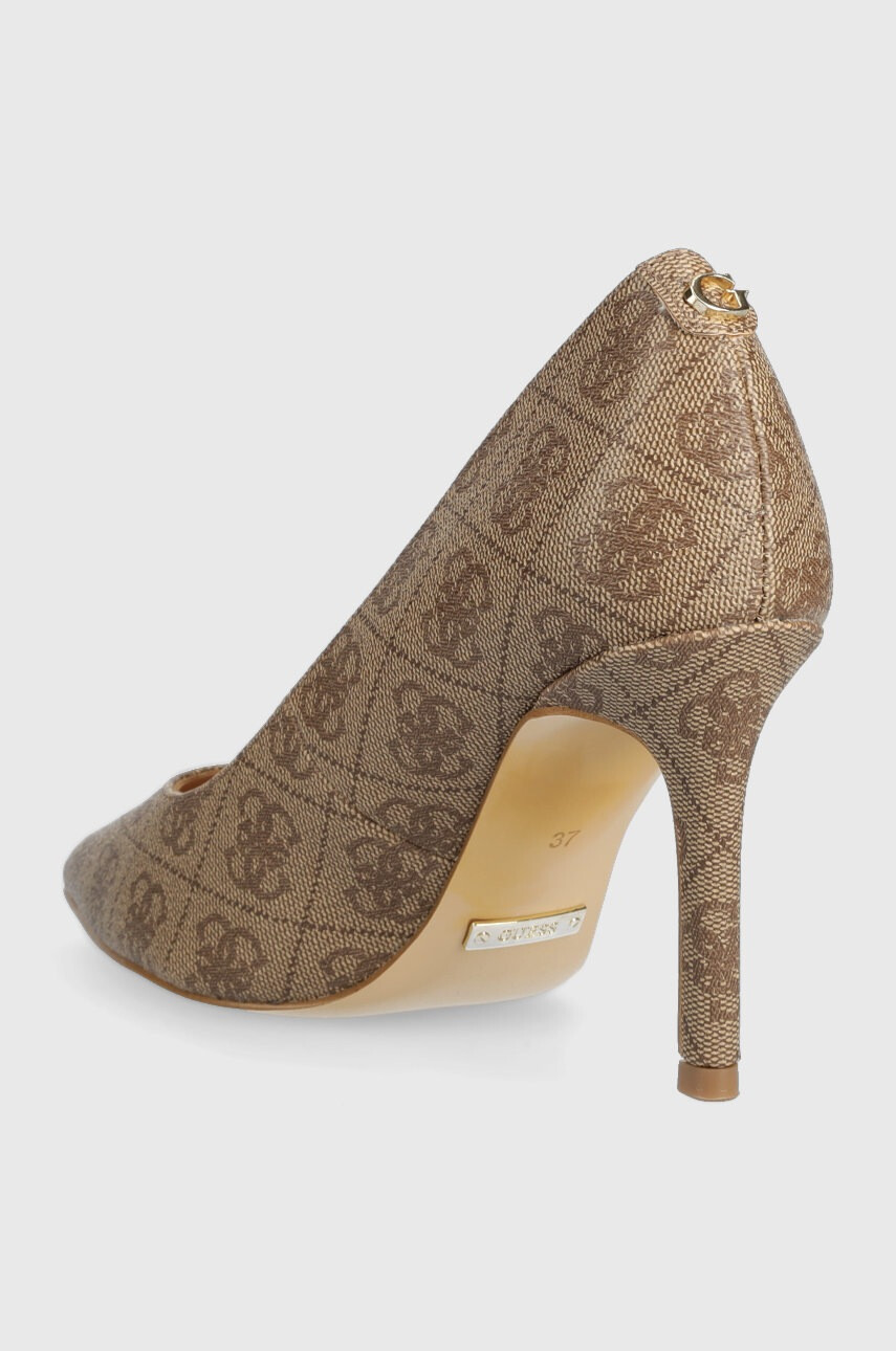 Guess Обувки с висок ток dafne11 в бежово - Pepit.bg