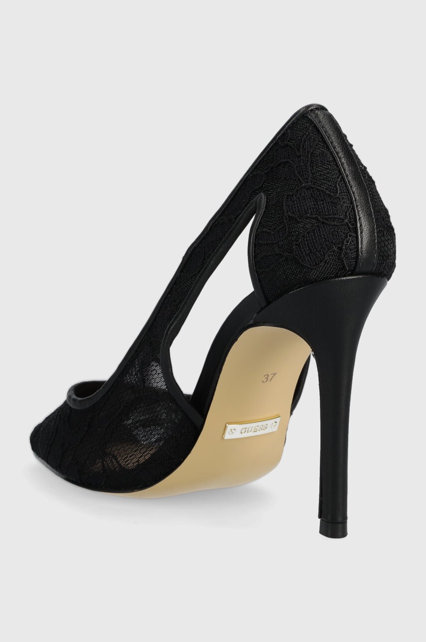 Guess Обувки с висок ток Gabbi2 в черно FL5G2B LAC08 BLACK - Pepit.bg