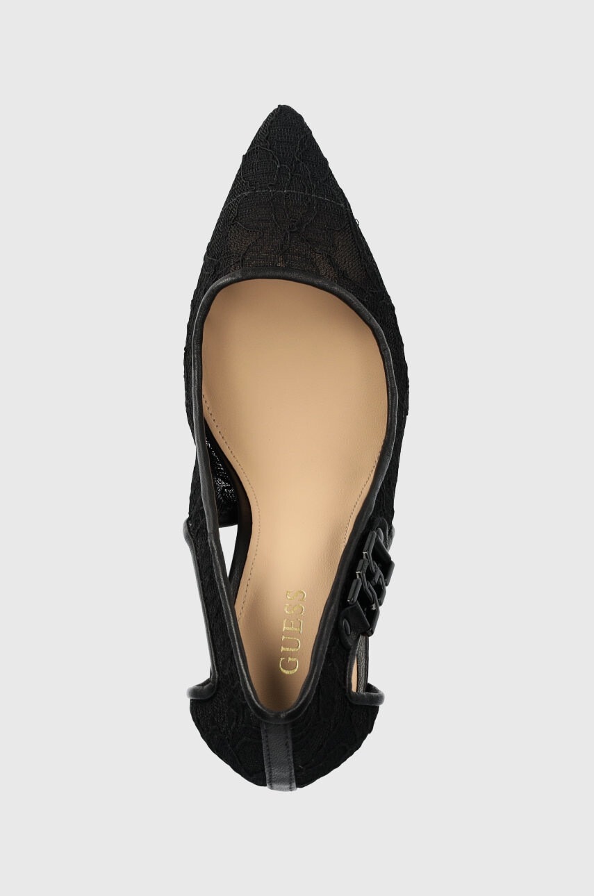 Guess Обувки с висок ток Gabbi2 в черно FL5G2B LAC08 BLACK - Pepit.bg