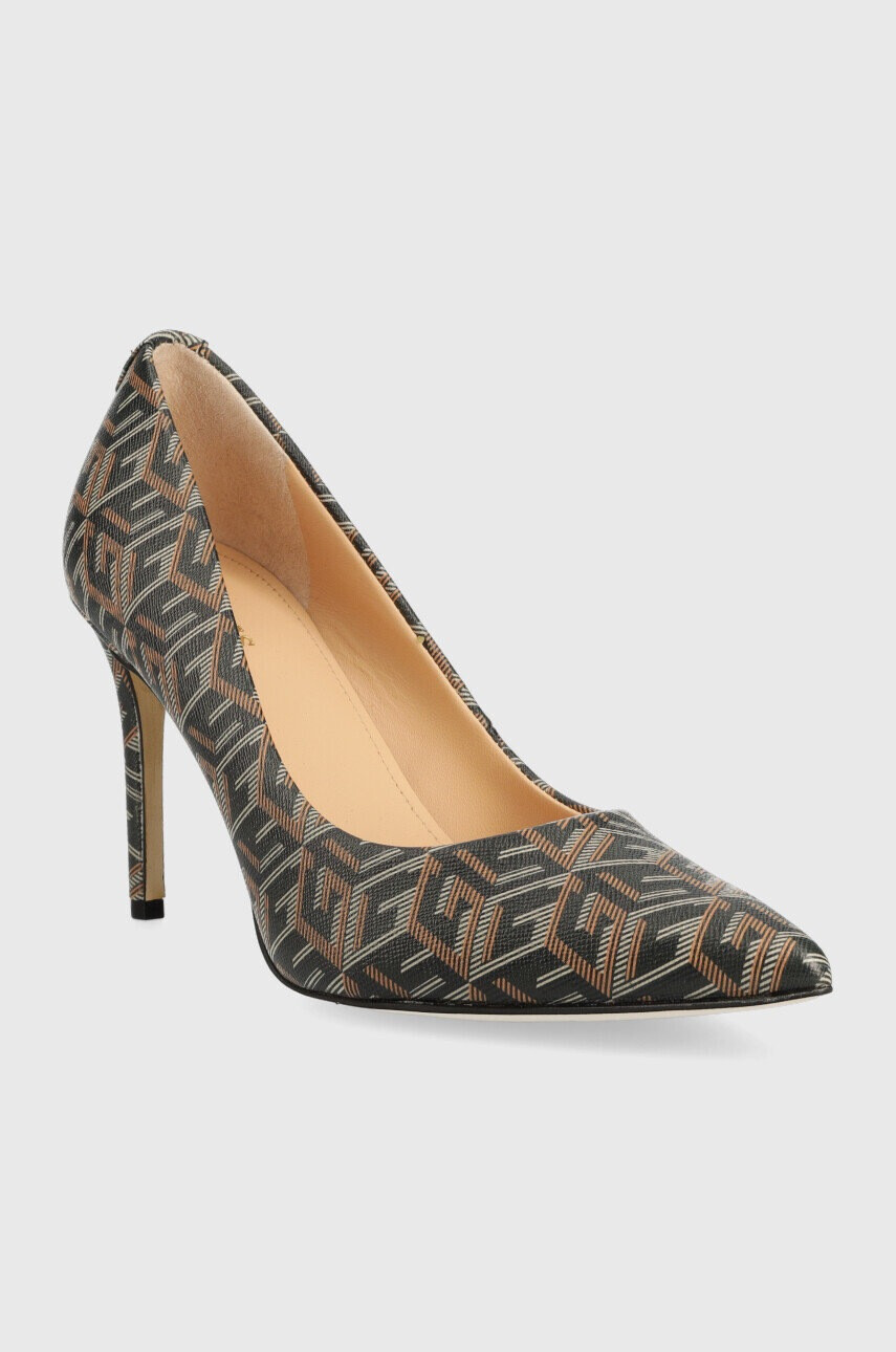 Guess Обувки с висок ток Piera8 в черно FL5PI8 FAL08 - Pepit.bg