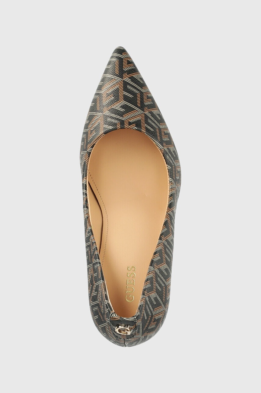 Guess Обувки с висок ток Piera8 в черно FL5PI8 FAL08 - Pepit.bg