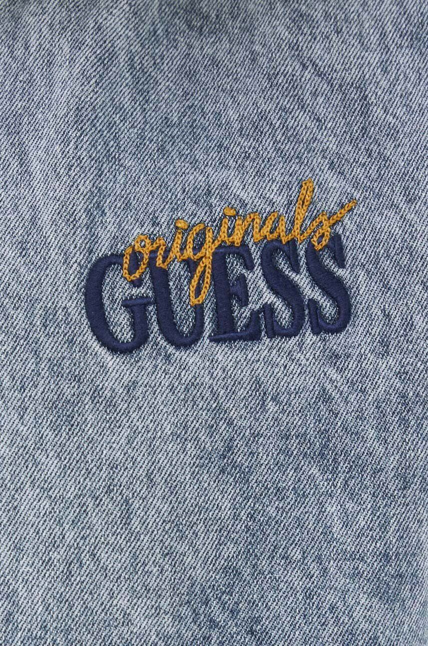 Guess Originals Яке бомбър в синьо с преходна изолация - Pepit.bg