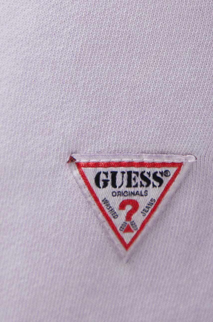 Guess Originals Спортен панталон в лилаво с десен - Pepit.bg