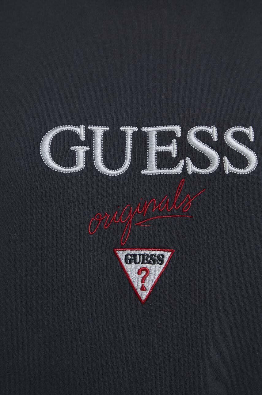 Guess Originals Суичър Go Baker в черно с апликация - Pepit.bg