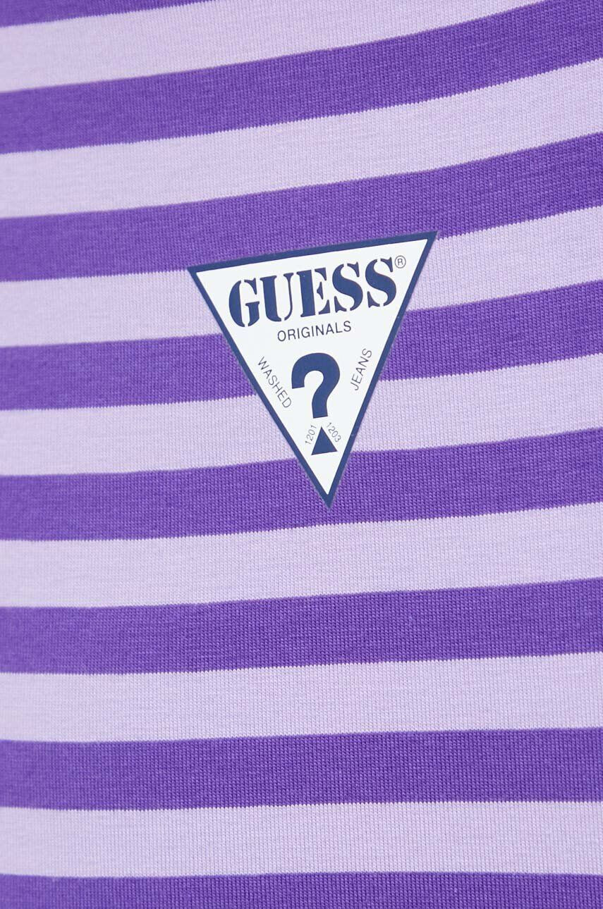 Guess Originals Тениска в лилаво - Pepit.bg