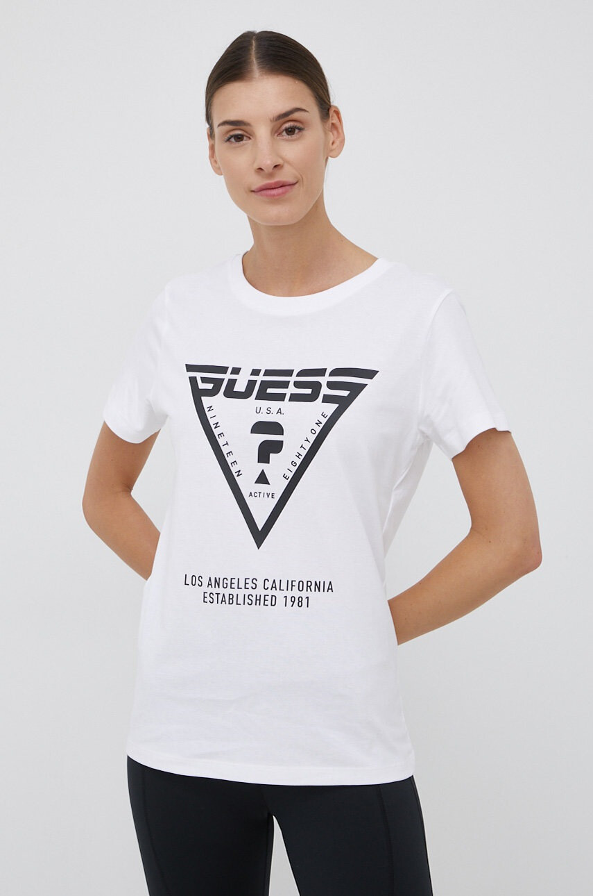 Guess Памучна тениска - Pepit.bg