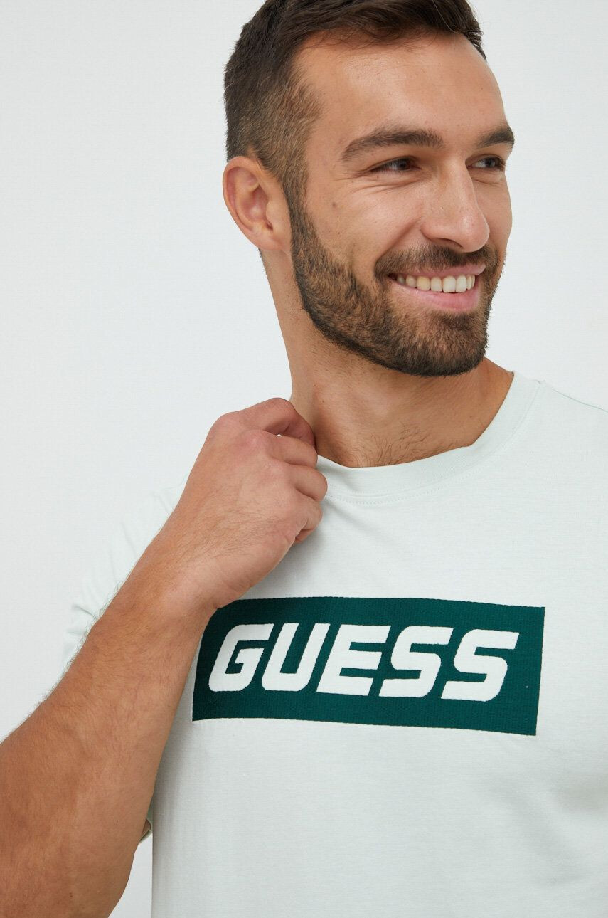 Guess Памучна тениска - Pepit.bg