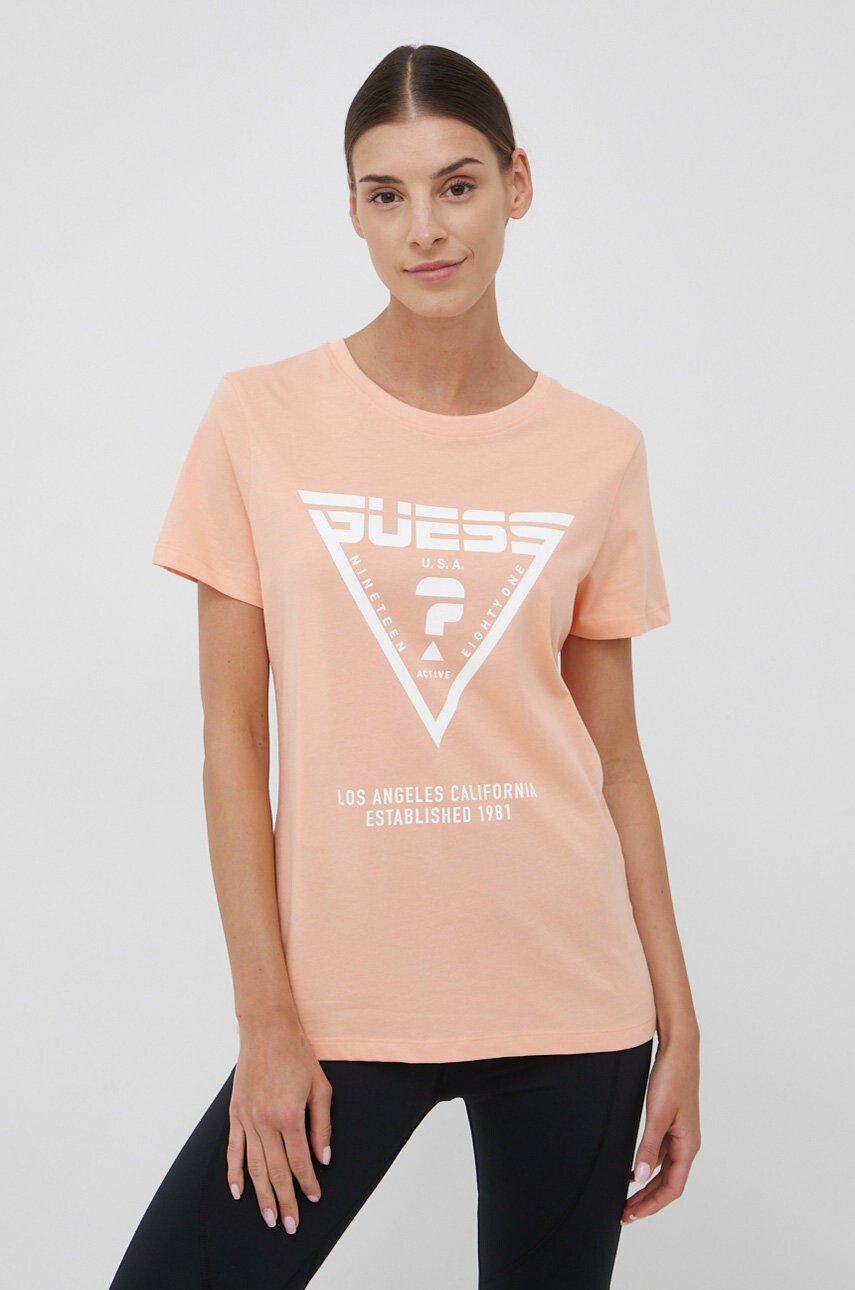 Guess Памучна тениска - Pepit.bg