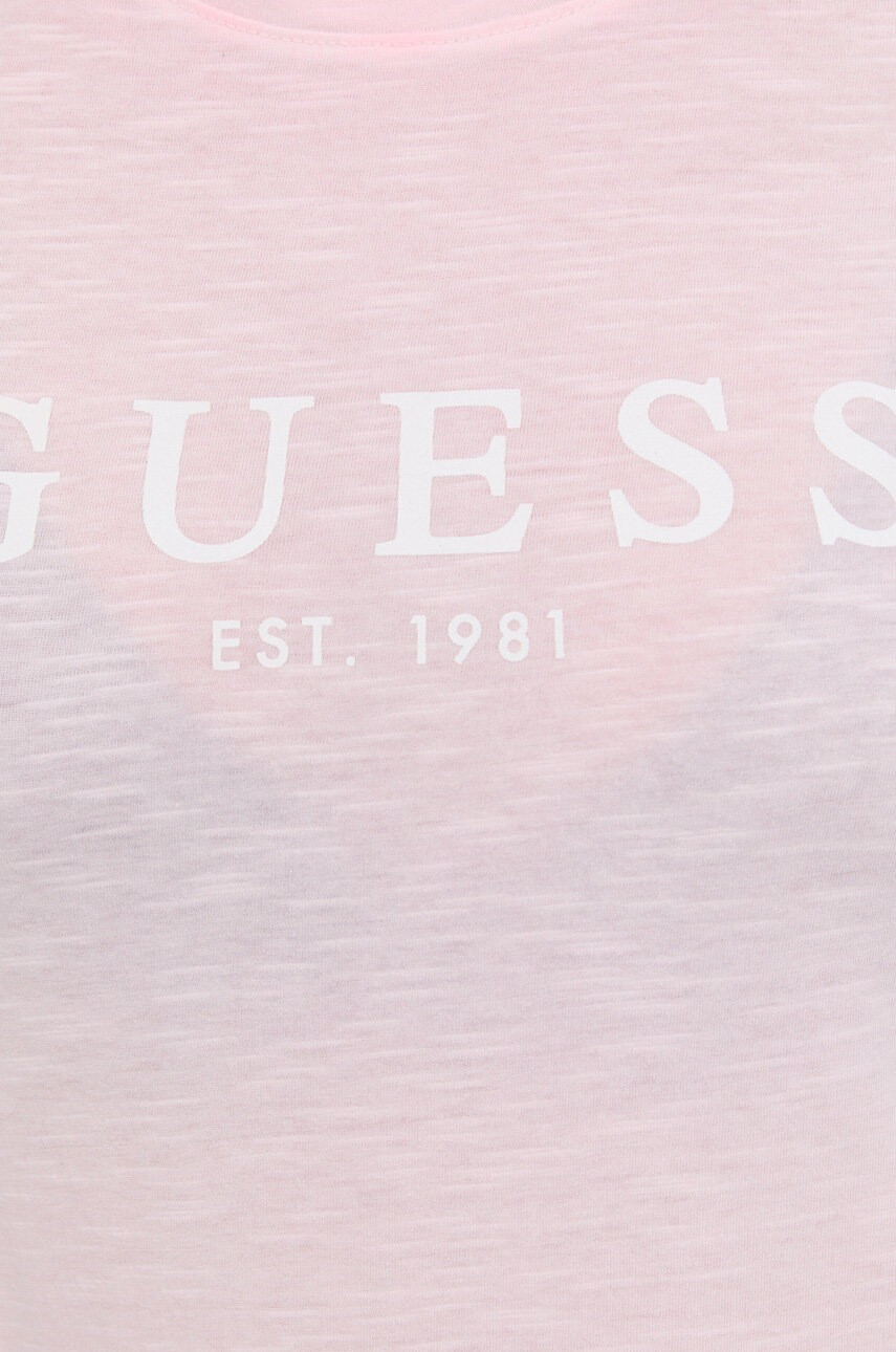 Guess Памучна тениска - Pepit.bg