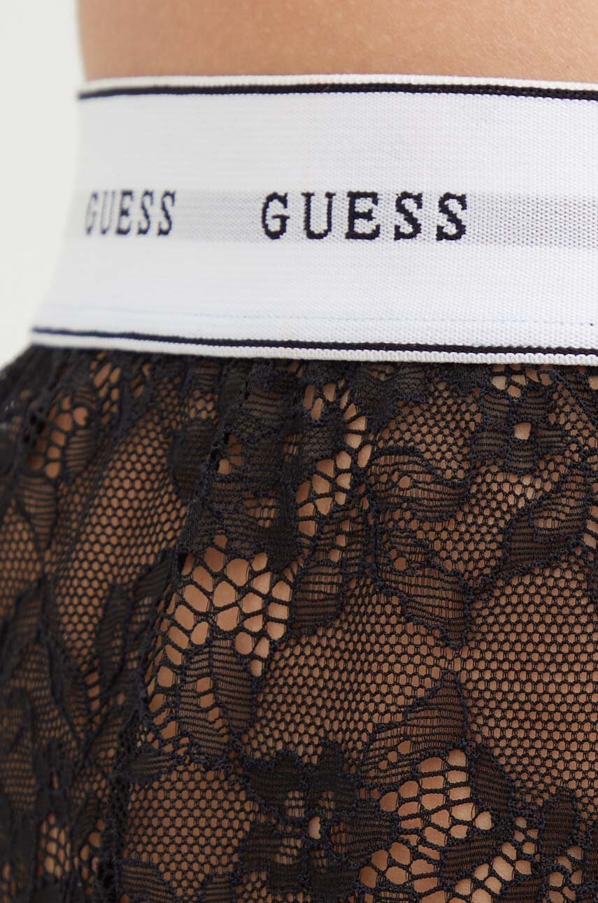 Guess Пижама дамска в черно от сатен - Pepit.bg