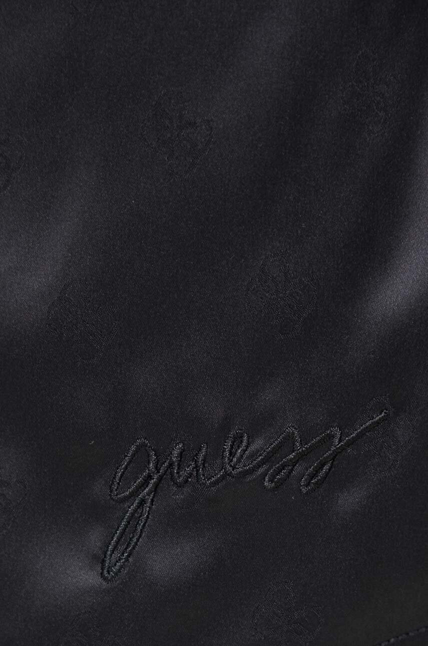 Guess Пижама дамска в черно от сатен - Pepit.bg