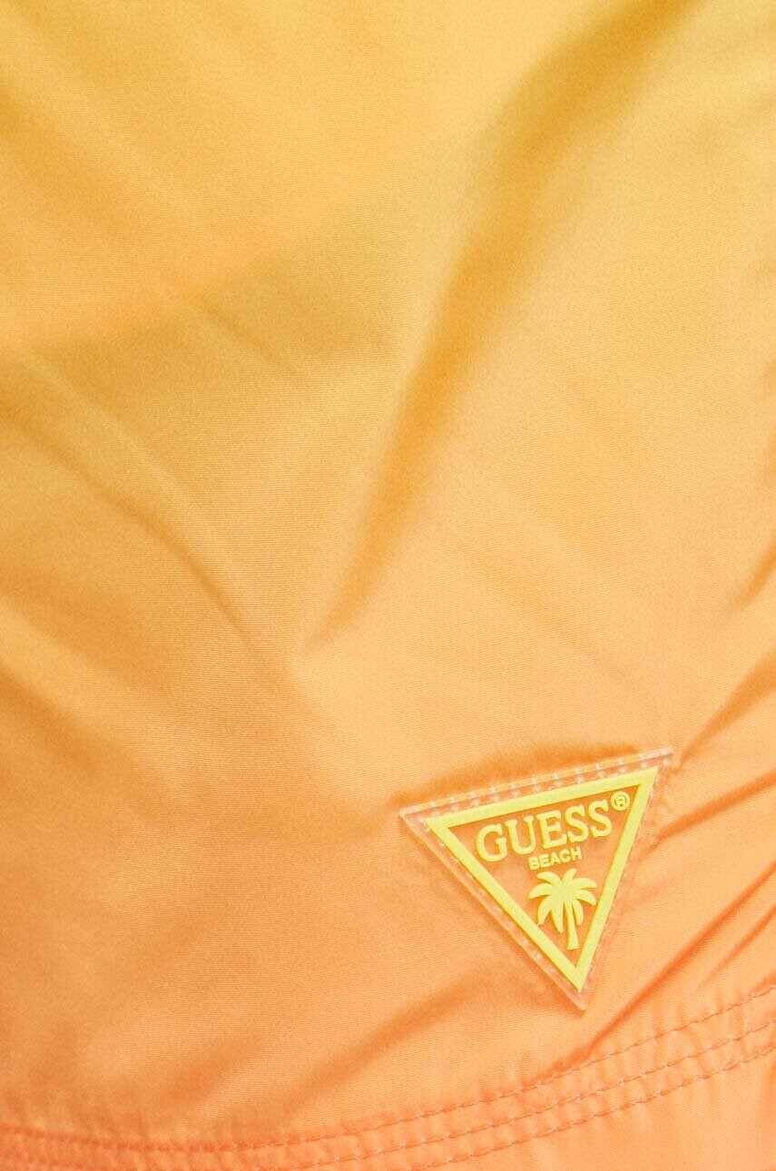 Guess Плувни шорти в жълто - Pepit.bg