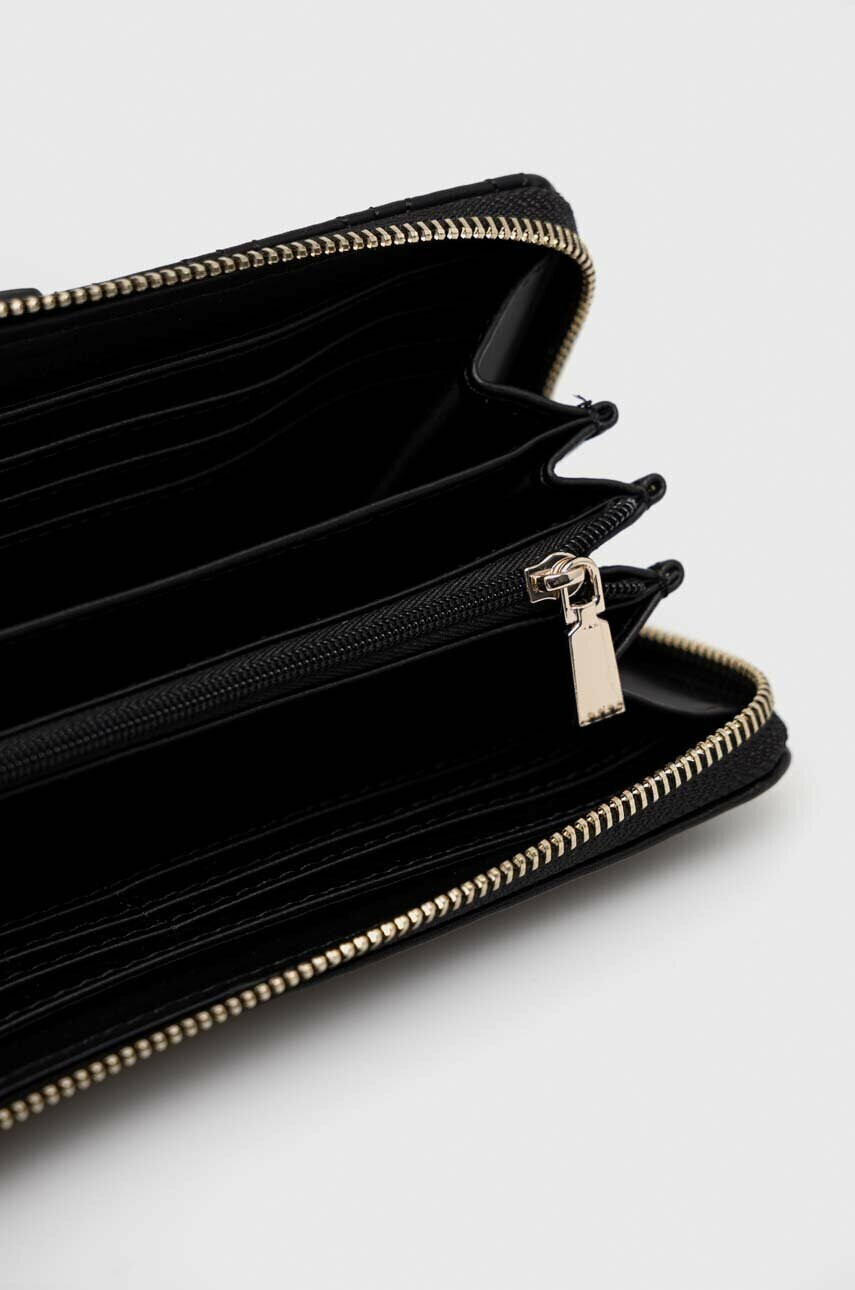 Guess Портфейл дамски в черно - Pepit.bg