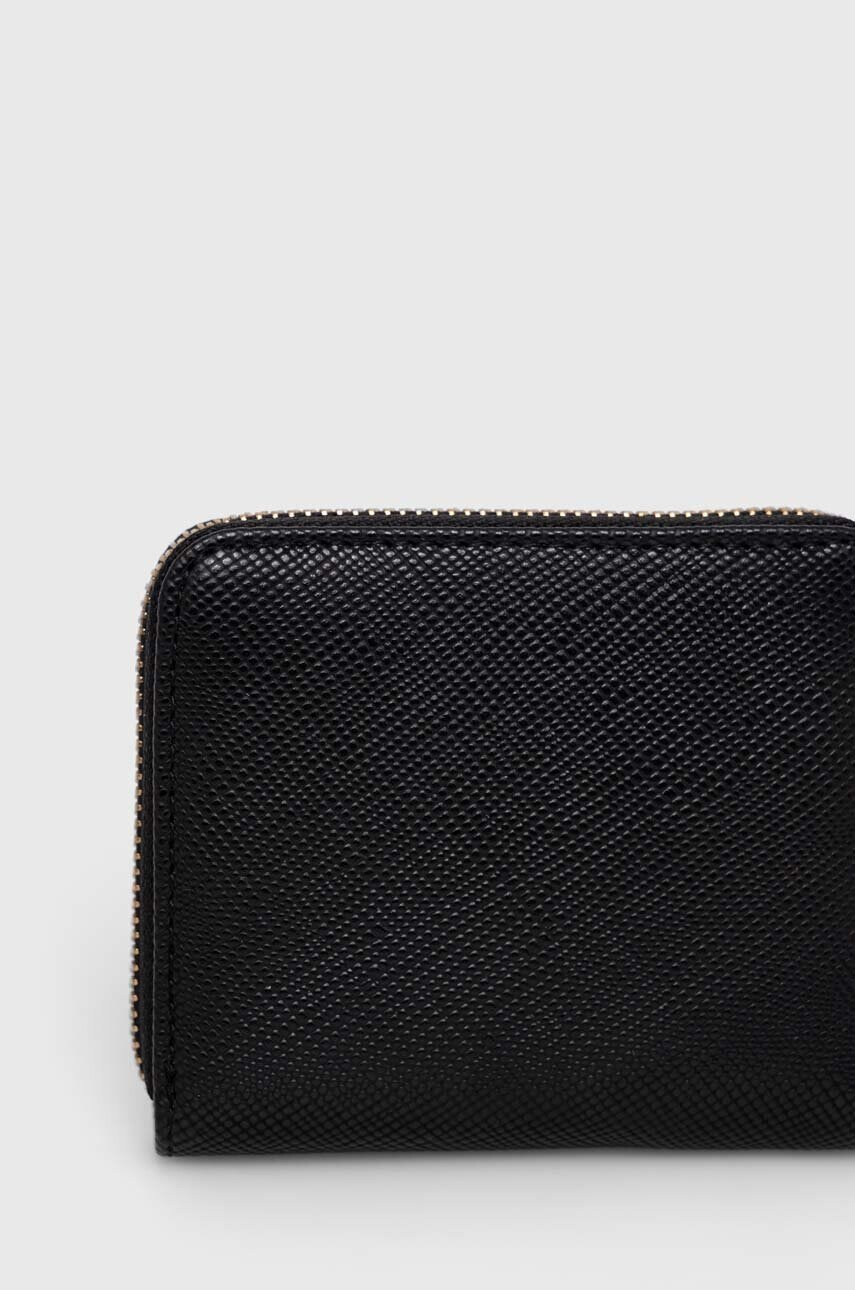 Guess Портфейл дамски в черно - Pepit.bg