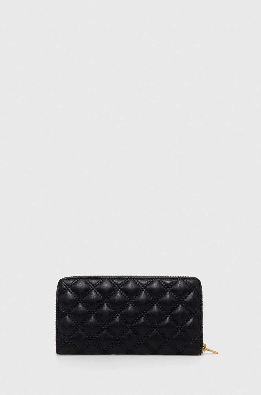 Guess Портфейл дамски в черно - Pepit.bg
