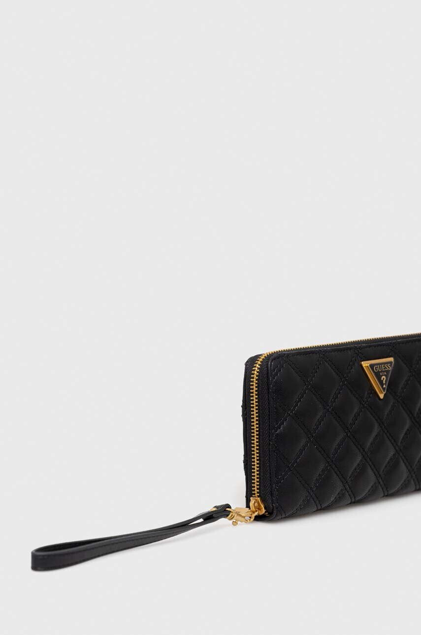 Guess Портфейл дамски в черно - Pepit.bg