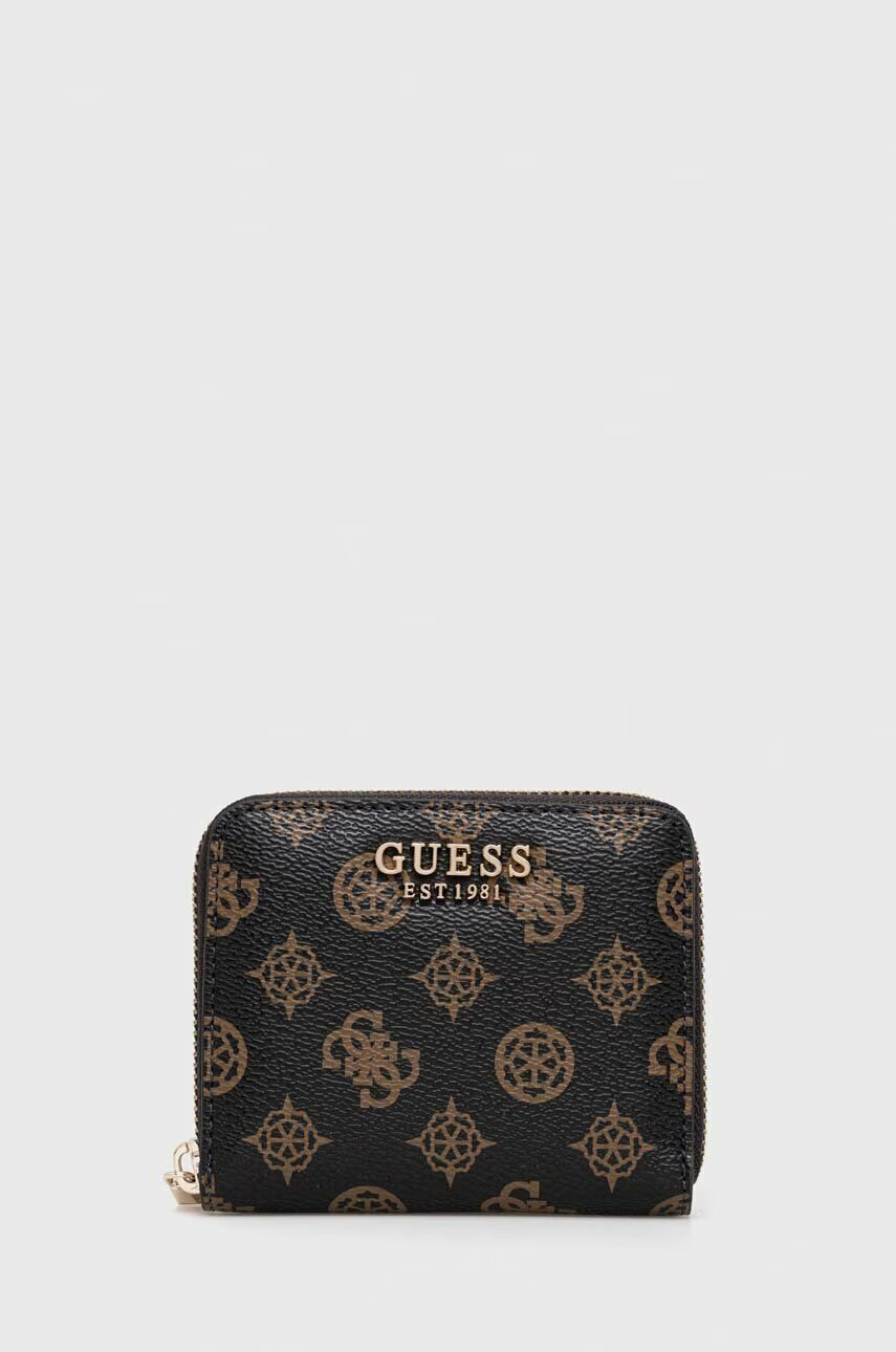 Guess Портфейл дамски в черно - Pepit.bg