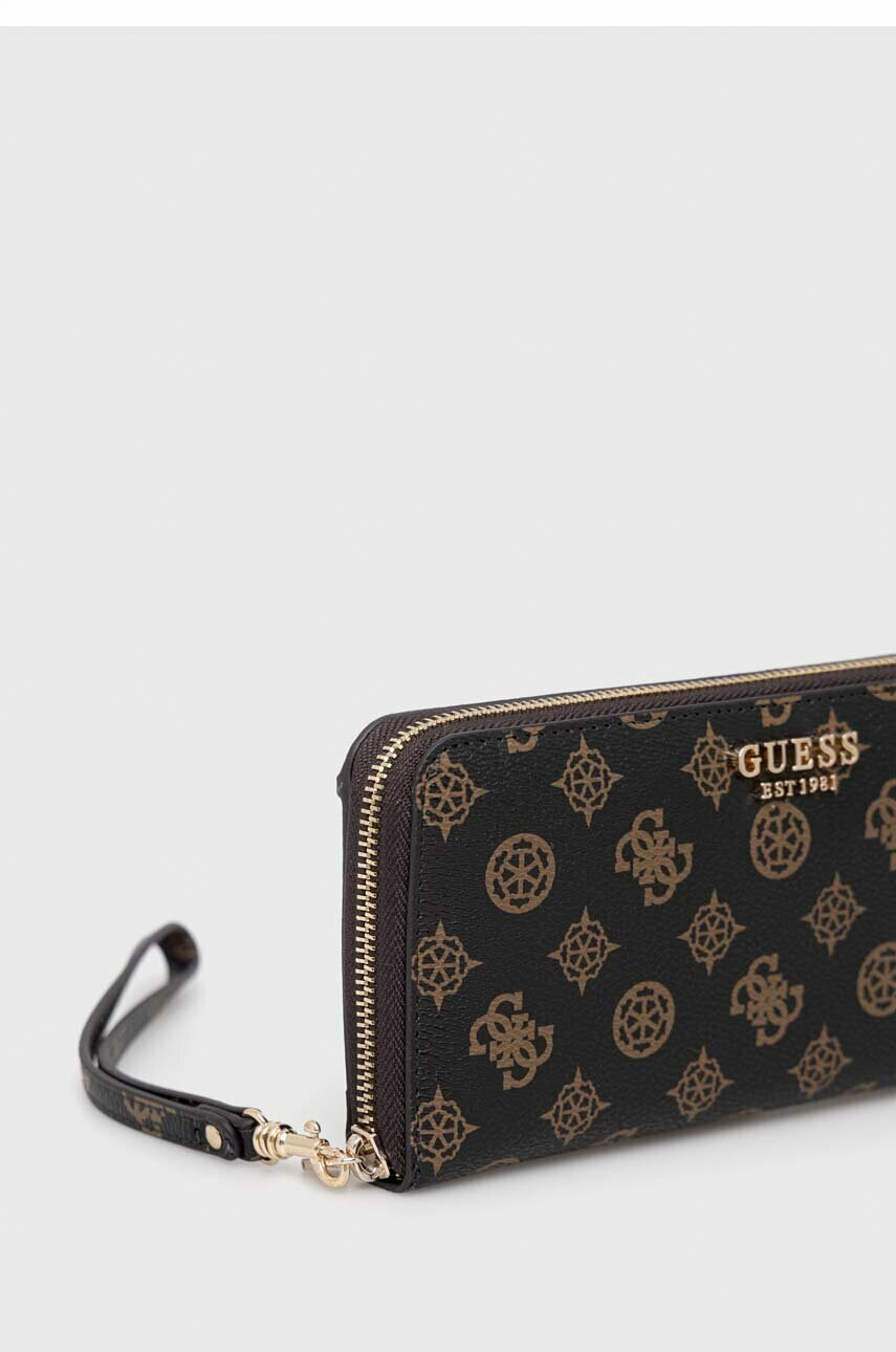 Guess Портфейл дамски в черно - Pepit.bg