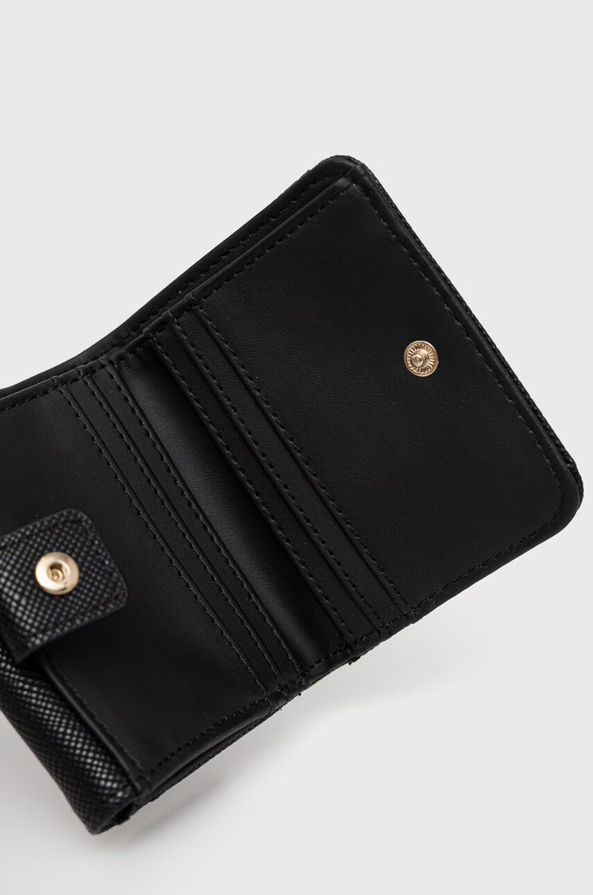 Guess Портфейл дамски в черно - Pepit.bg