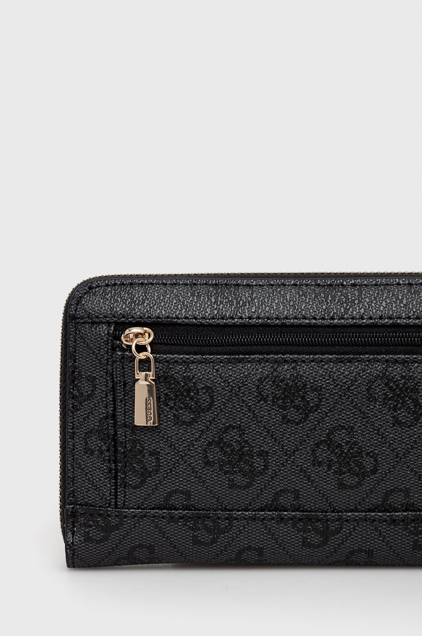 Guess Портфейл дамски в черно - Pepit.bg