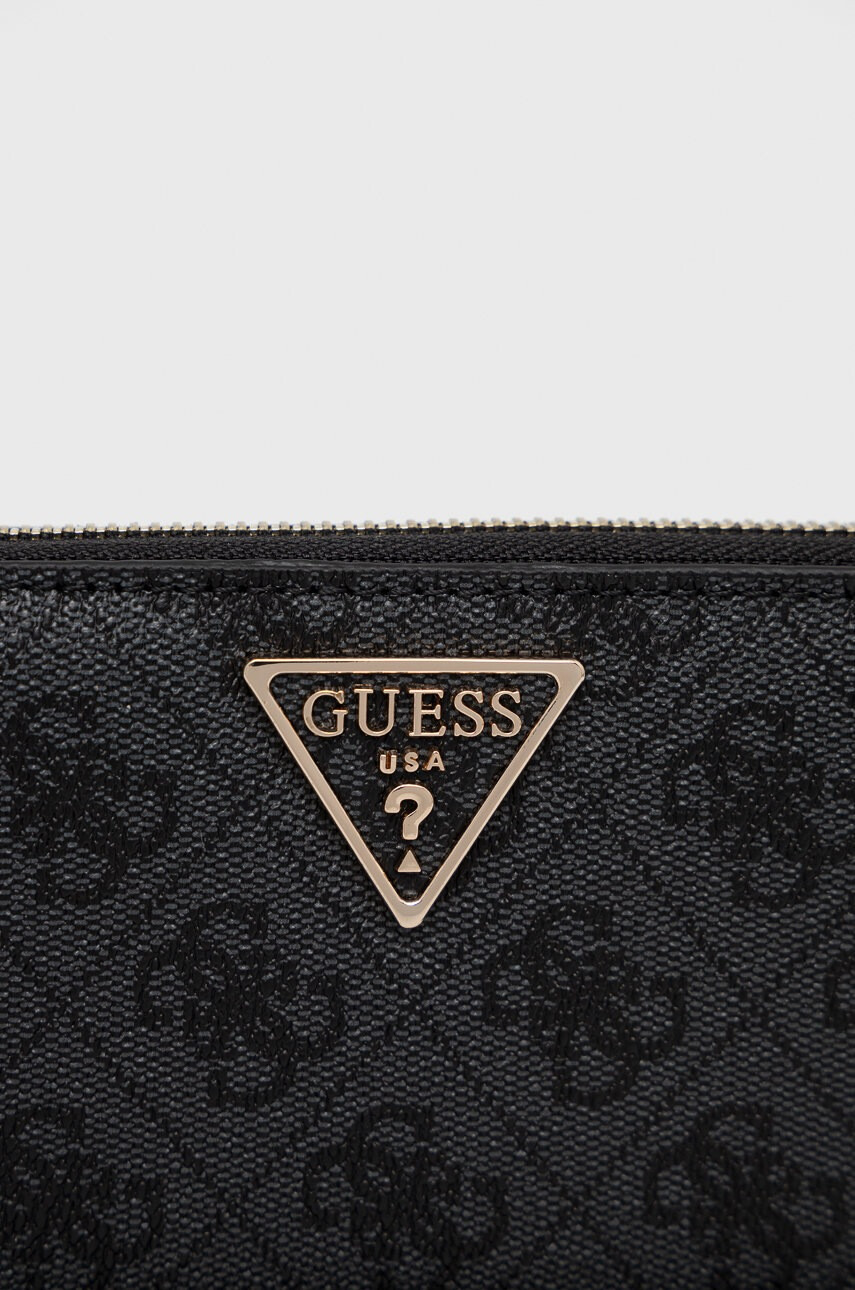 Guess Портфейл дамски в черно - Pepit.bg