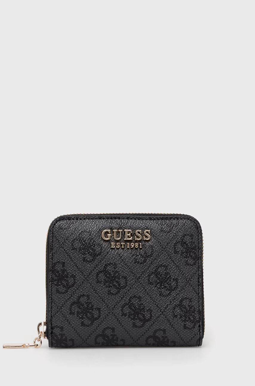 Guess Портмоне дамски в черно - Pepit.bg