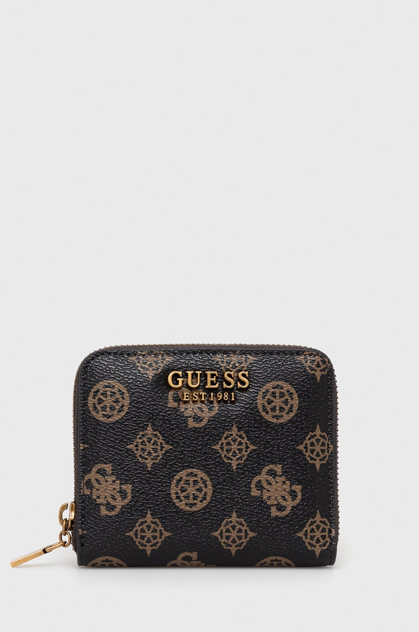 Guess Портмоне дамски в черно - Pepit.bg