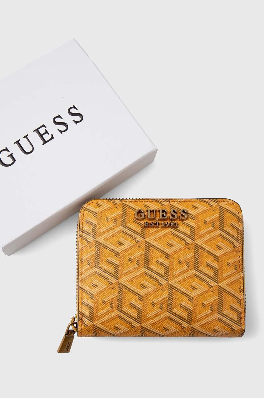 Guess Портмоне дамски в черно - Pepit.bg