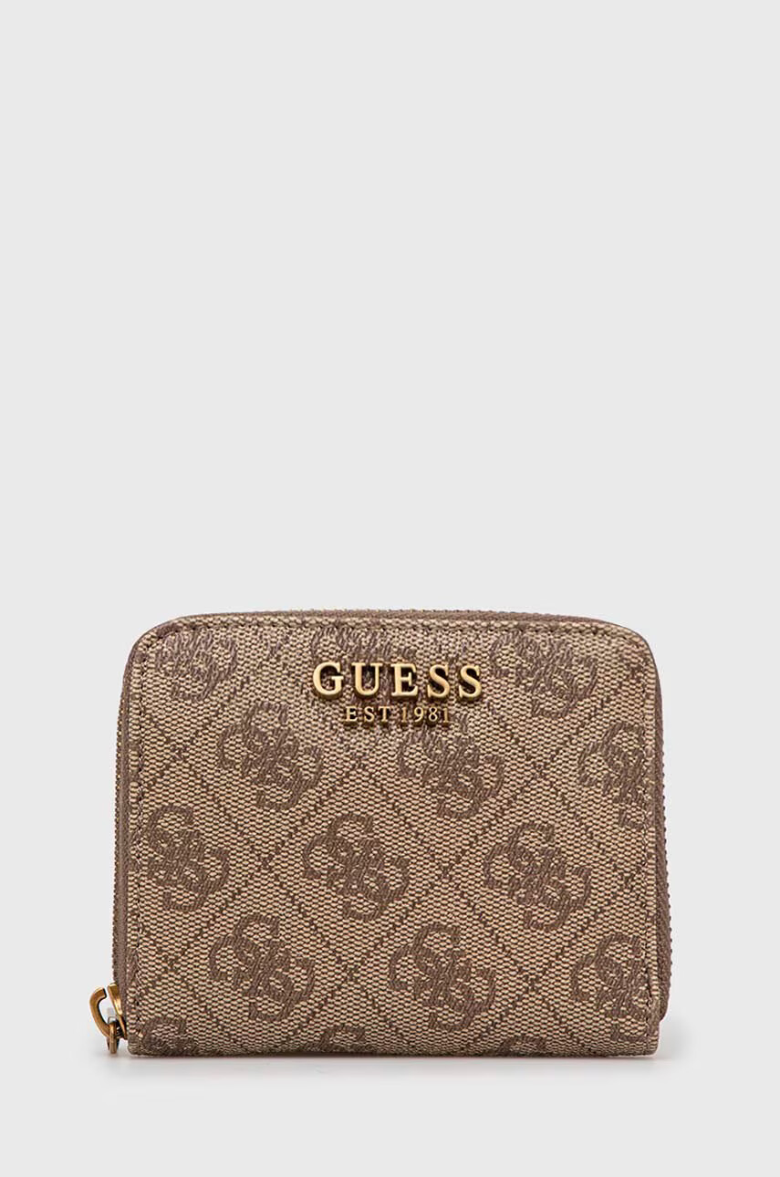 Guess Портмоне дамски в розово - Pepit.bg