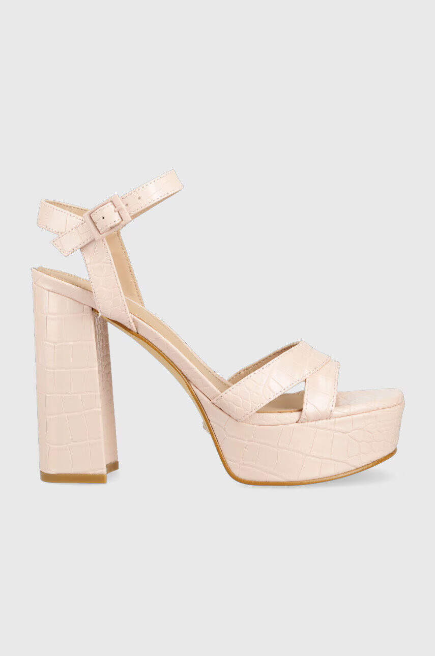 Guess Сандали ZELINA в розово FL6ZLI PEL03 - Pepit.bg
