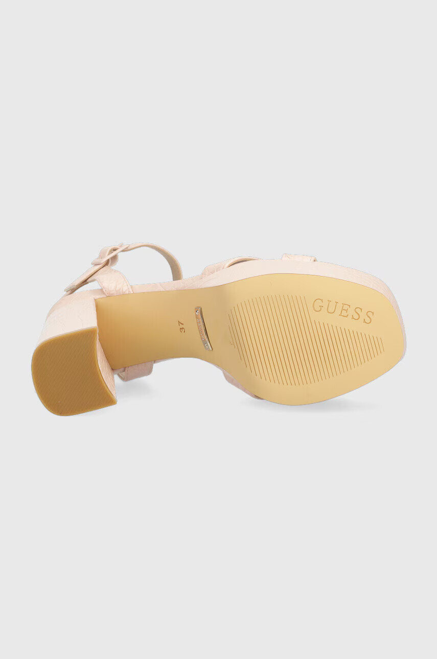Guess Сандали ZELINA в розово FL6ZLI PEL03 - Pepit.bg