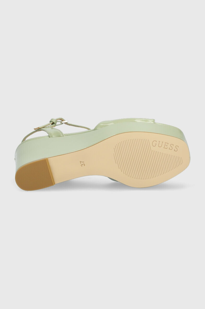 Guess Сандали ZIONE в зелено FL6ZON PAF04 - Pepit.bg