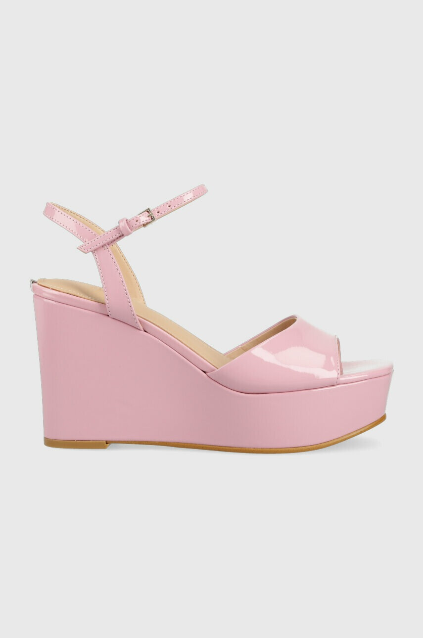 Guess Сандали ZIONE в розово FL6ZON PAF04 - Pepit.bg