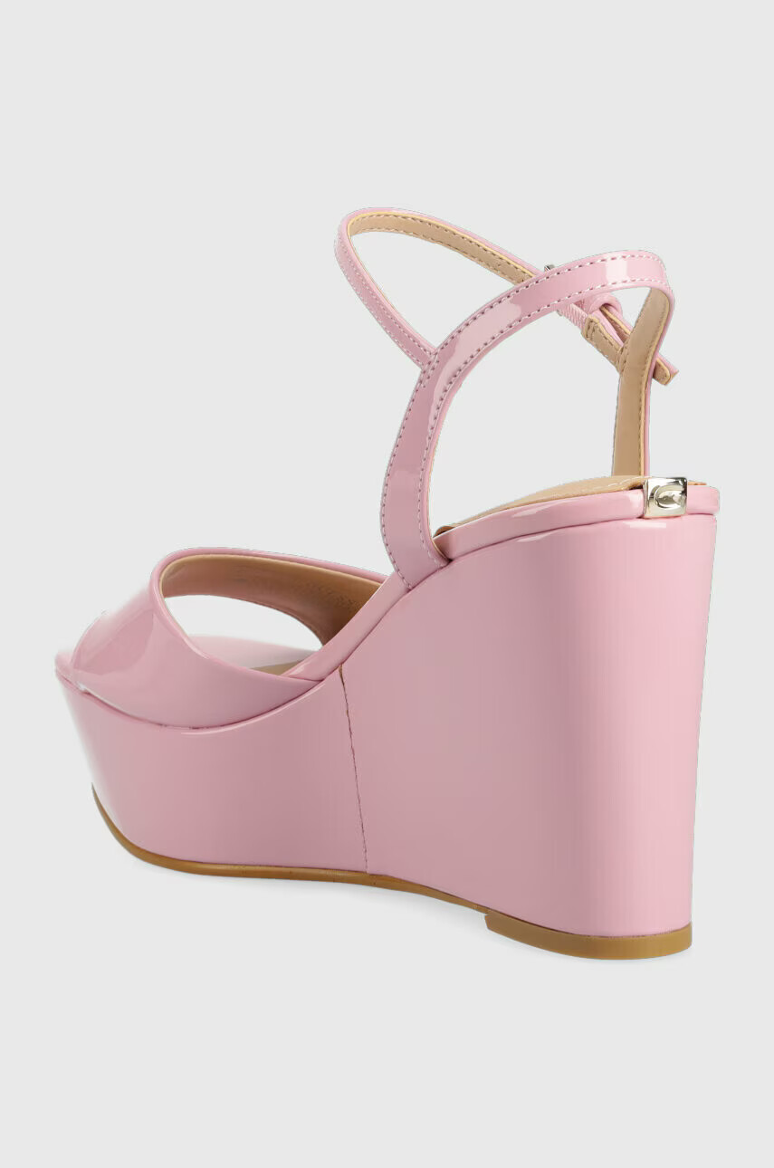 Guess Сандали ZIONE в розово FL6ZON PAF04 - Pepit.bg