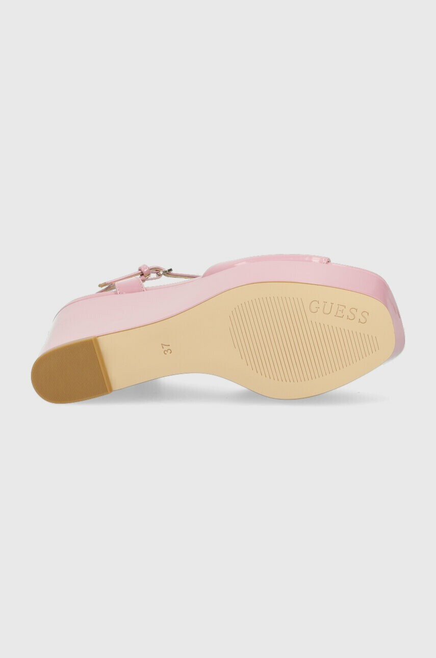 Guess Сандали ZIONE в розово FL6ZON PAF04 - Pepit.bg