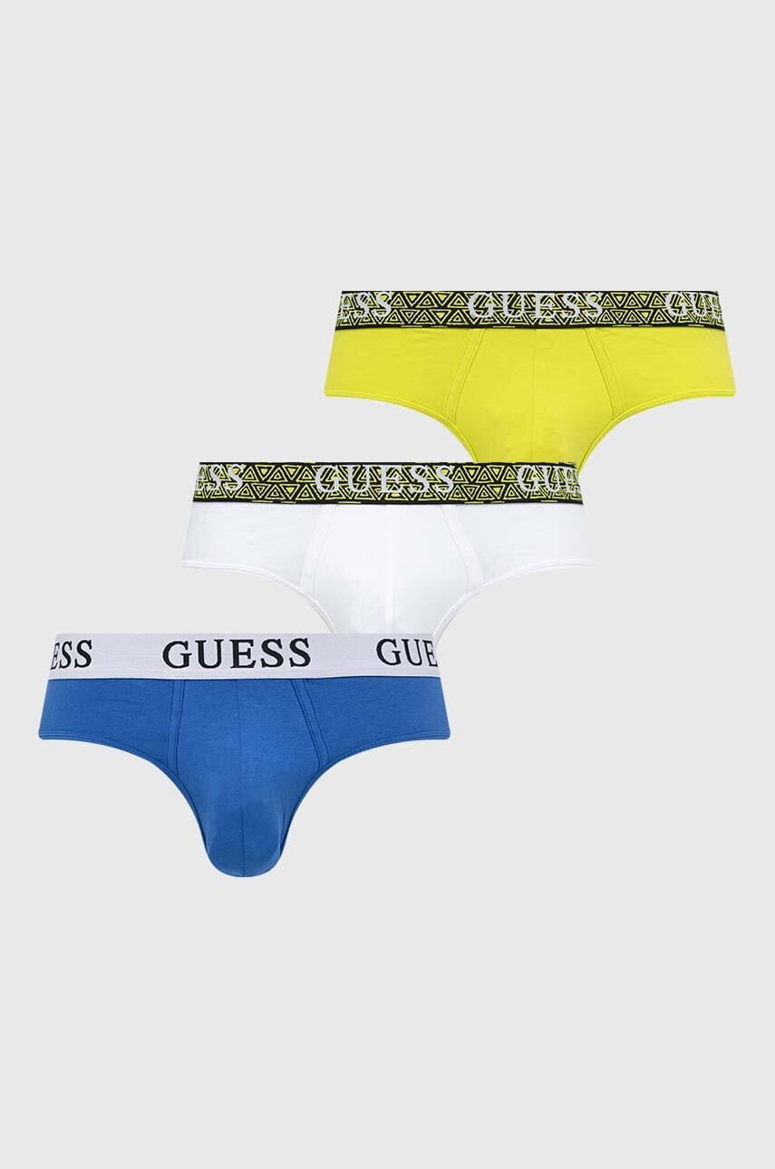 Guess Слипове (3 броя) в бяло - Pepit.bg