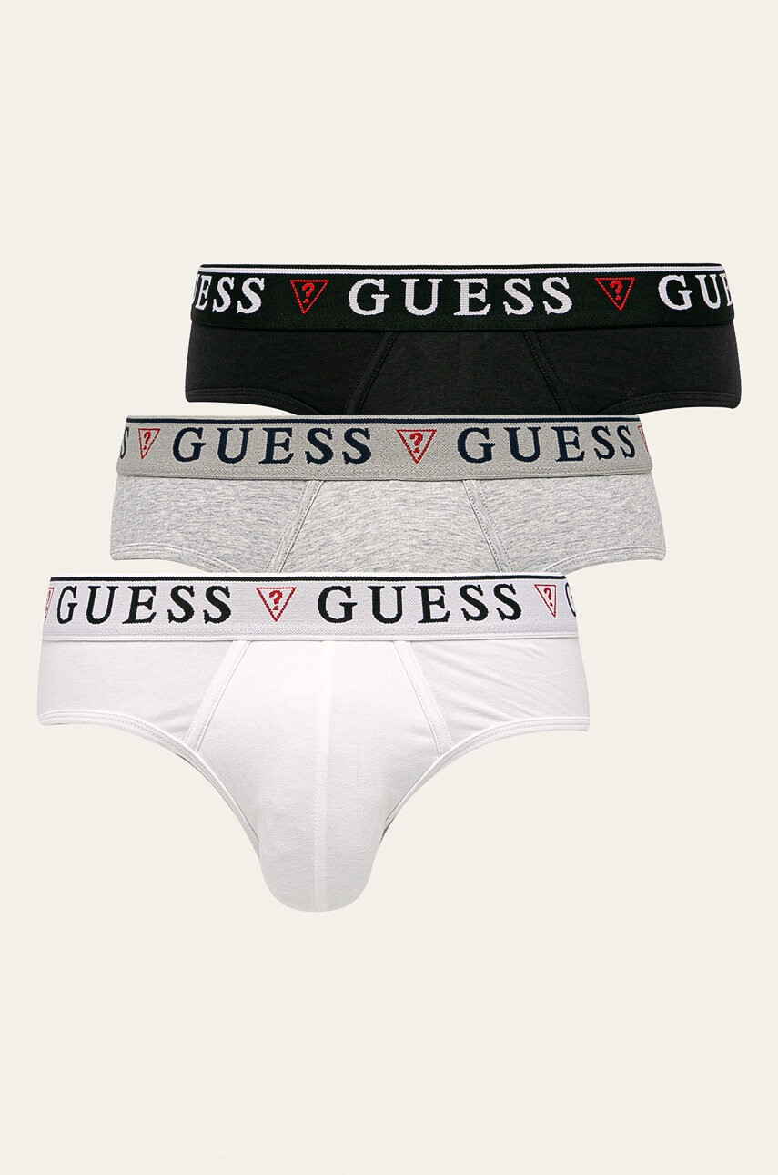 Guess Слипове (3-pack) мъжки в бяло - Pepit.bg