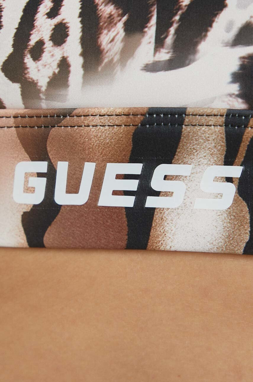 Guess Спортен сутиен в кафяво с десен - Pepit.bg