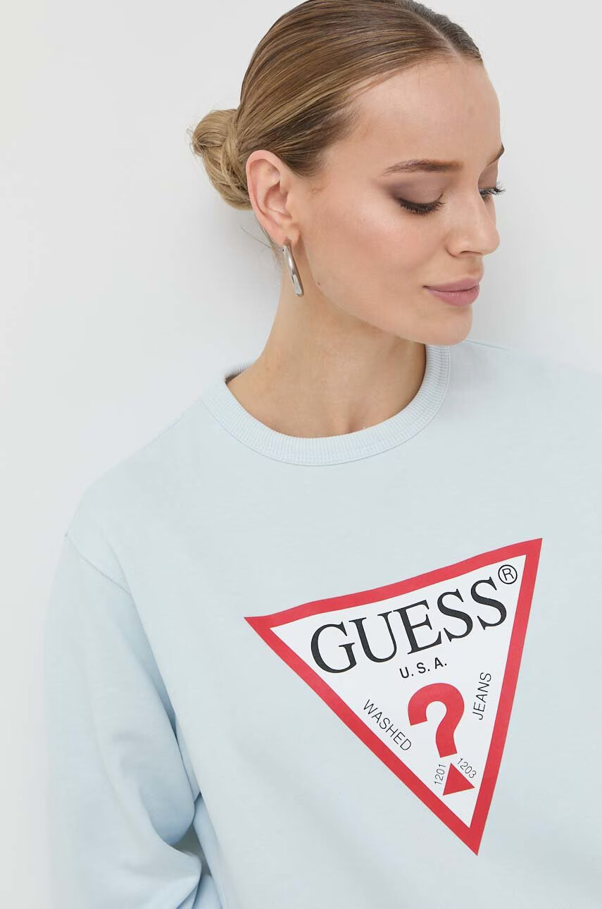 Guess Суичър с принт - Pepit.bg