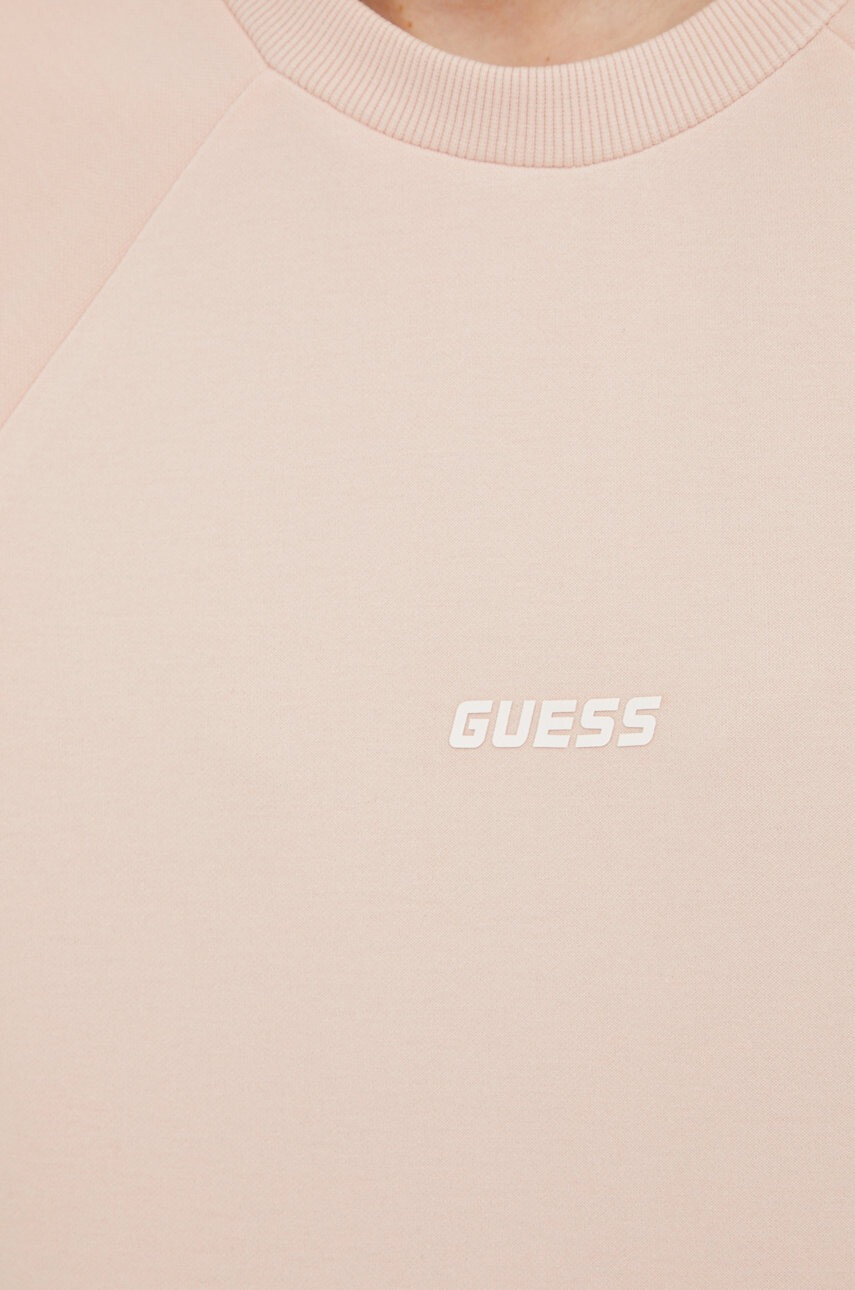 Guess Суичър в бордо с апликация - Pepit.bg