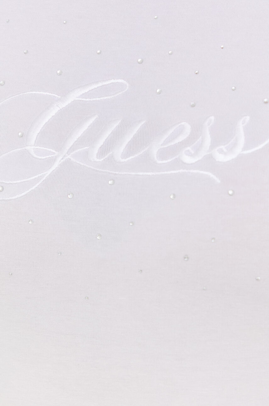 Guess Тениска в лилаво - Pepit.bg