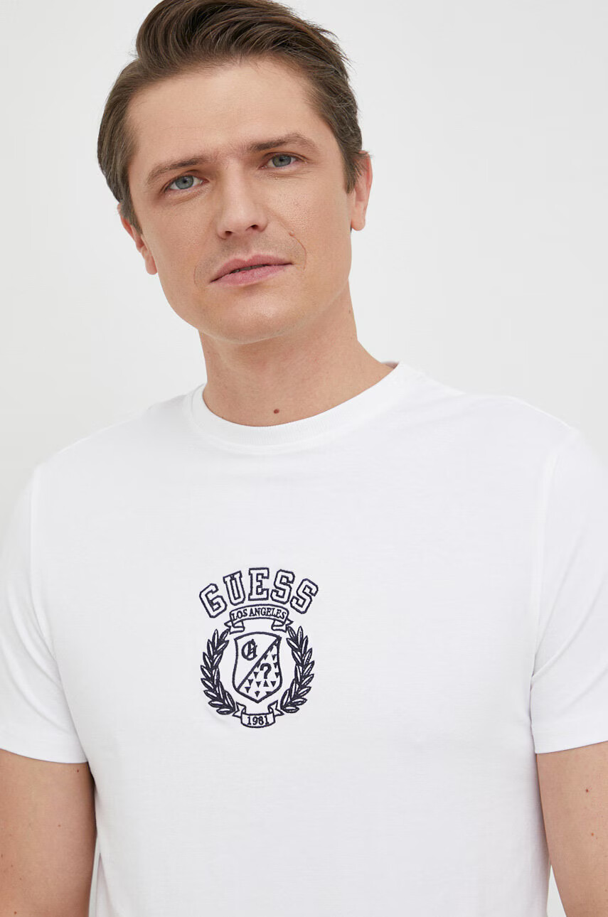 Guess Тениска в розово - Pepit.bg