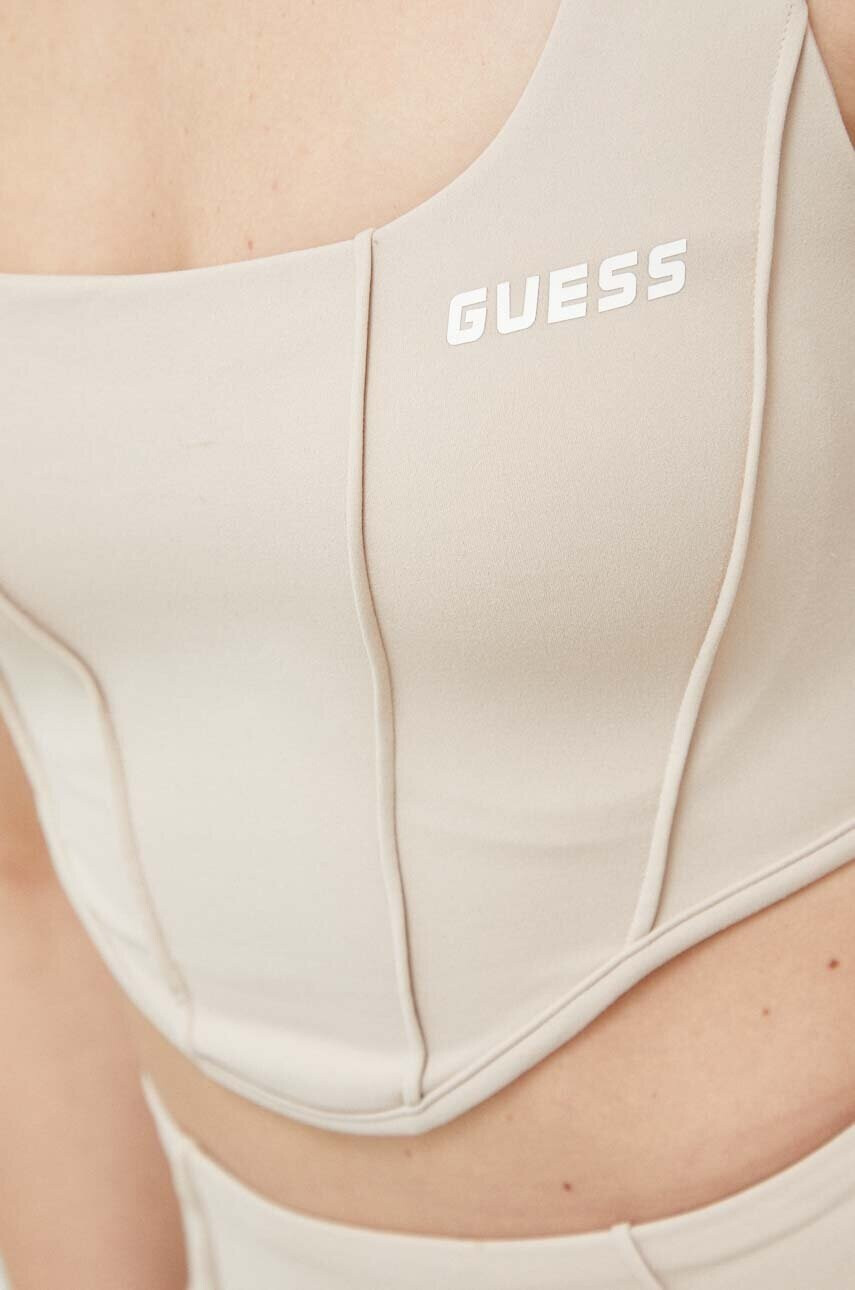Guess Топ дамски в бежово - Pepit.bg