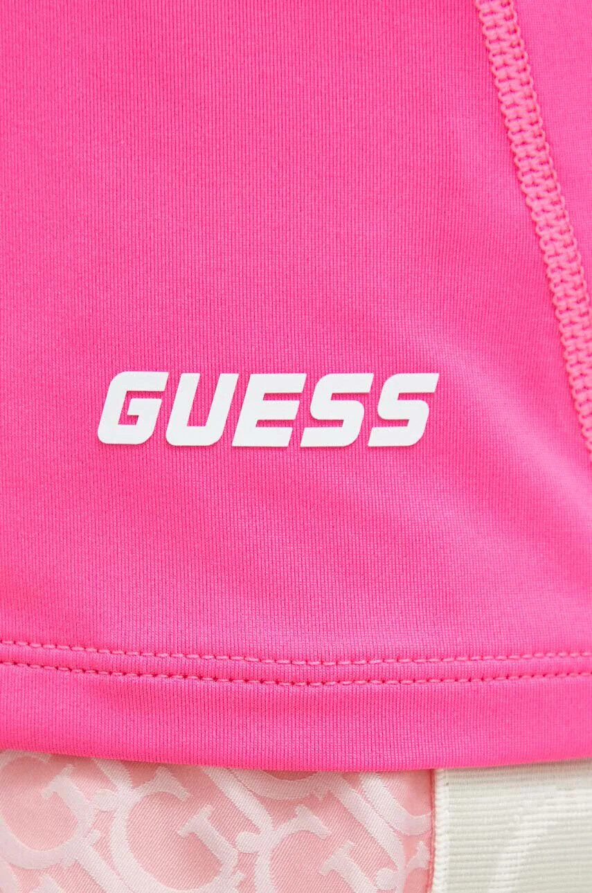 Guess Топ дамски в розово - Pepit.bg